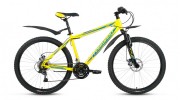 Велосипед 26' хардтейл FORWARD SPORTING 2.0 disc желтый, диск, 21 ск., 19' RBKW8MN6Q018 (19)